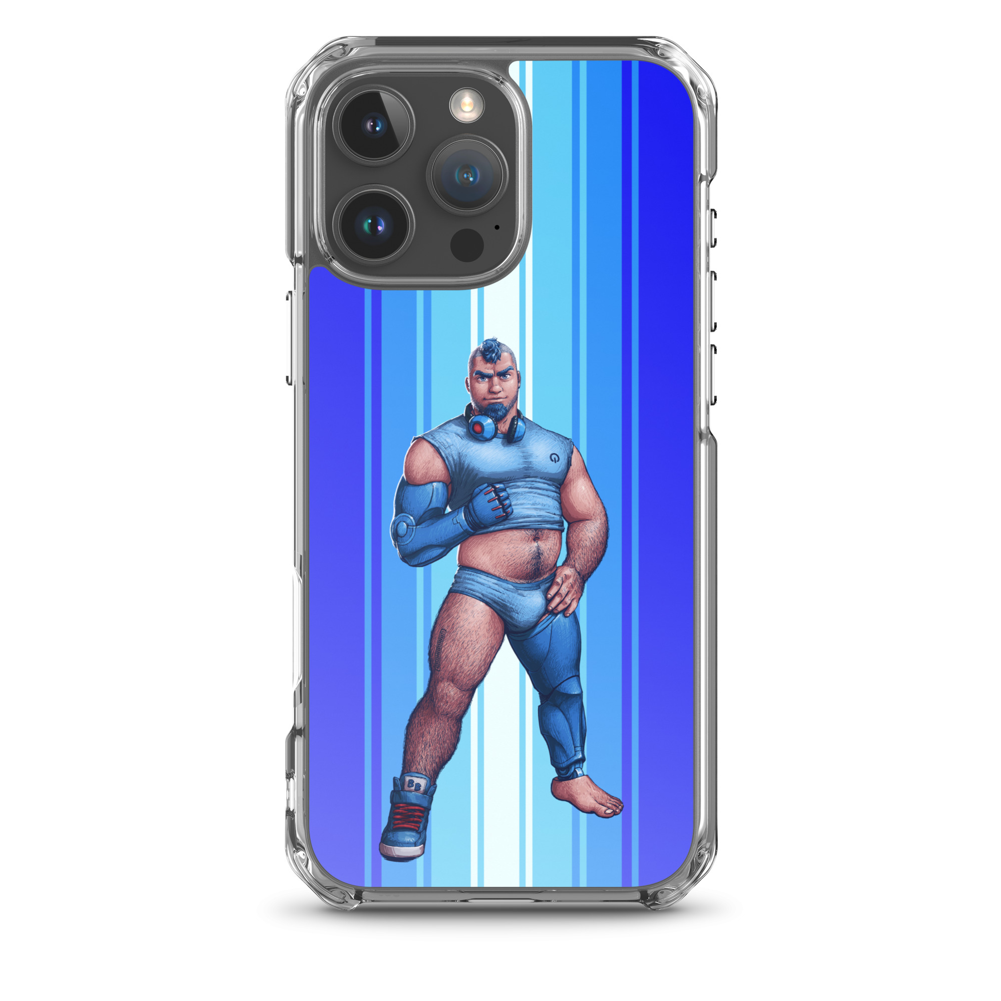 Mega Man MagSafe Clear Case for iPhone 9