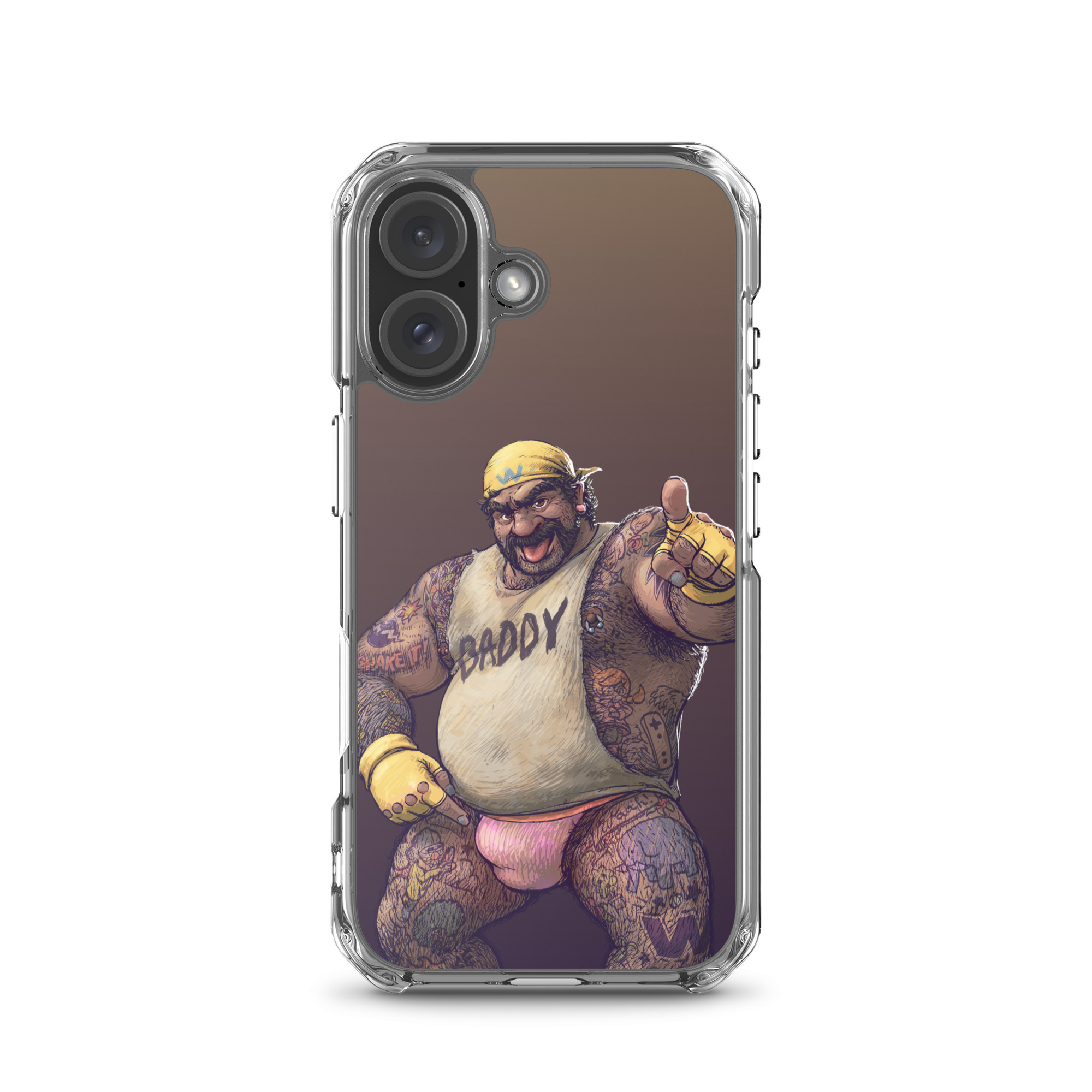 Wario MagSafe Clear Case for iPhone 7