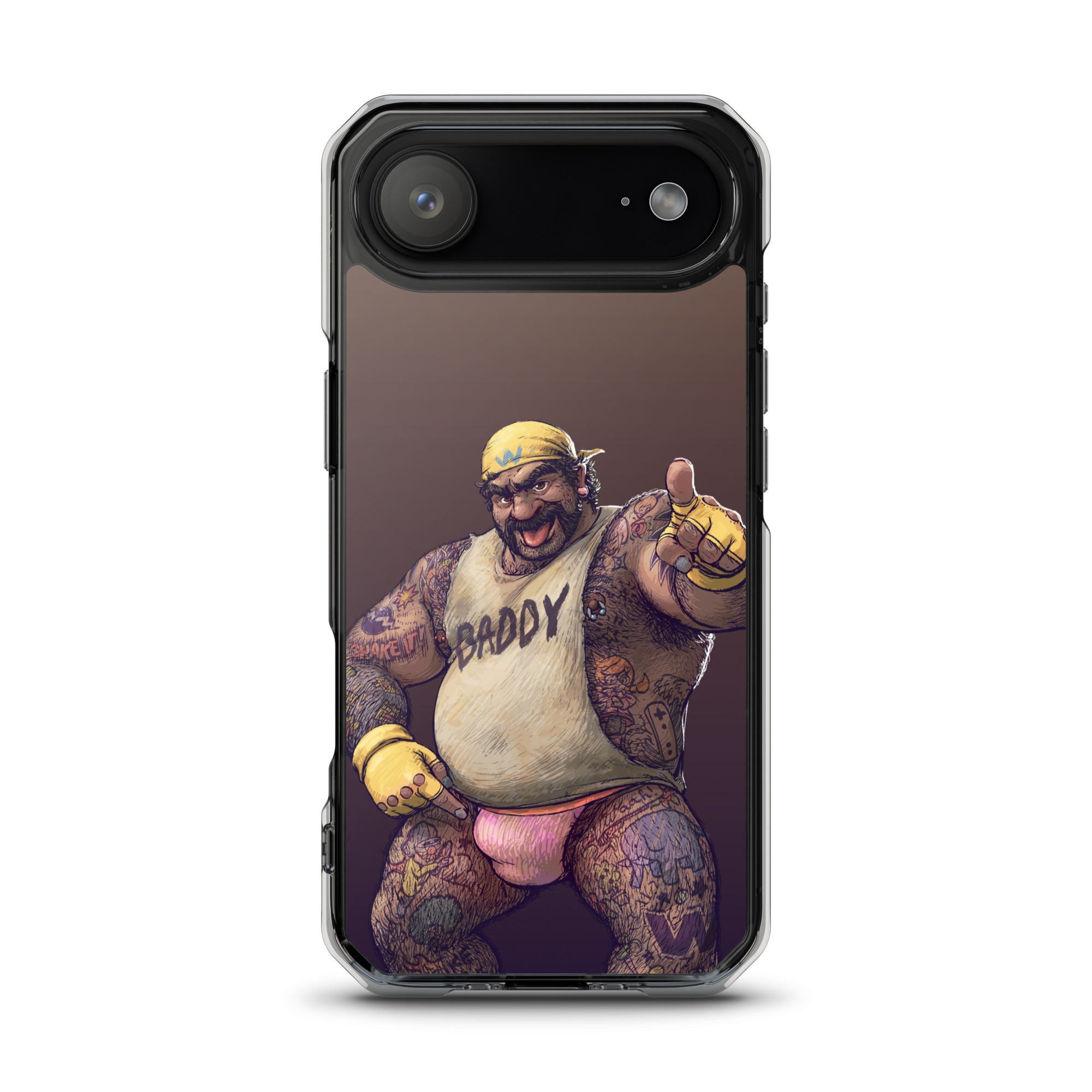 Wario MagSafe Clear Case for iPhone 4