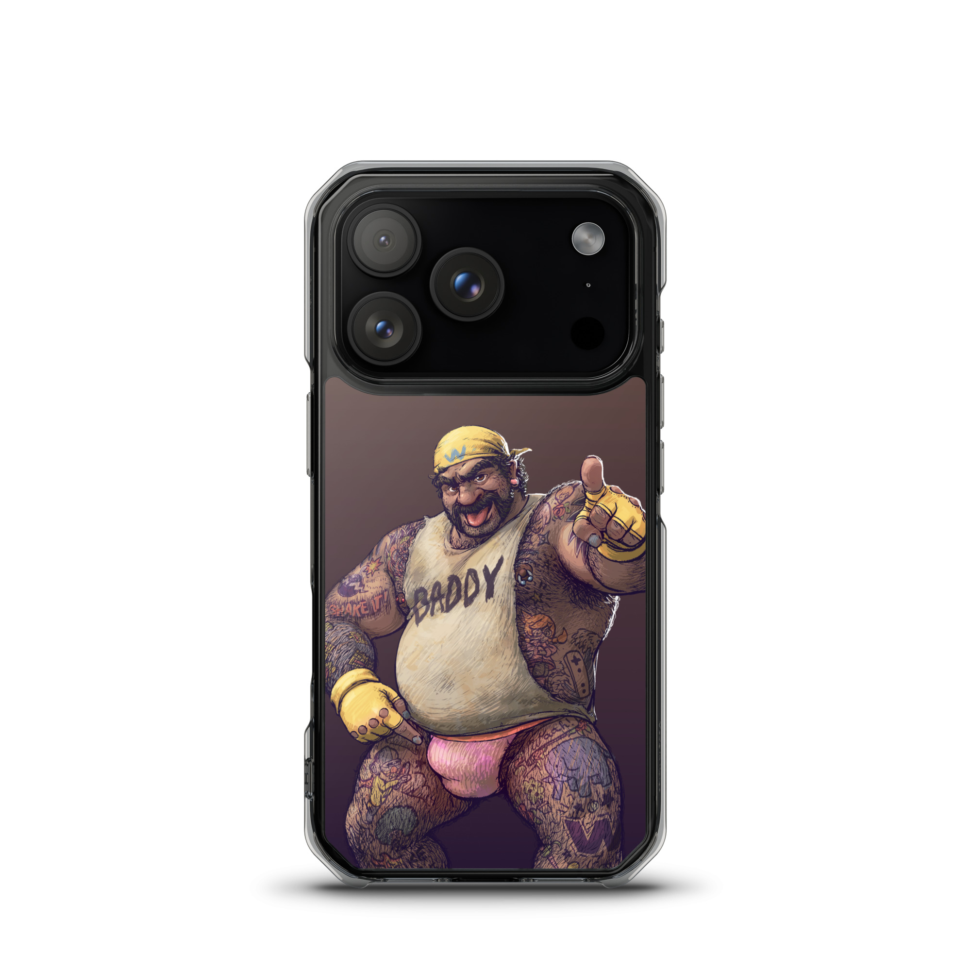 Wario MagSafe Clear Case for iPhone 2