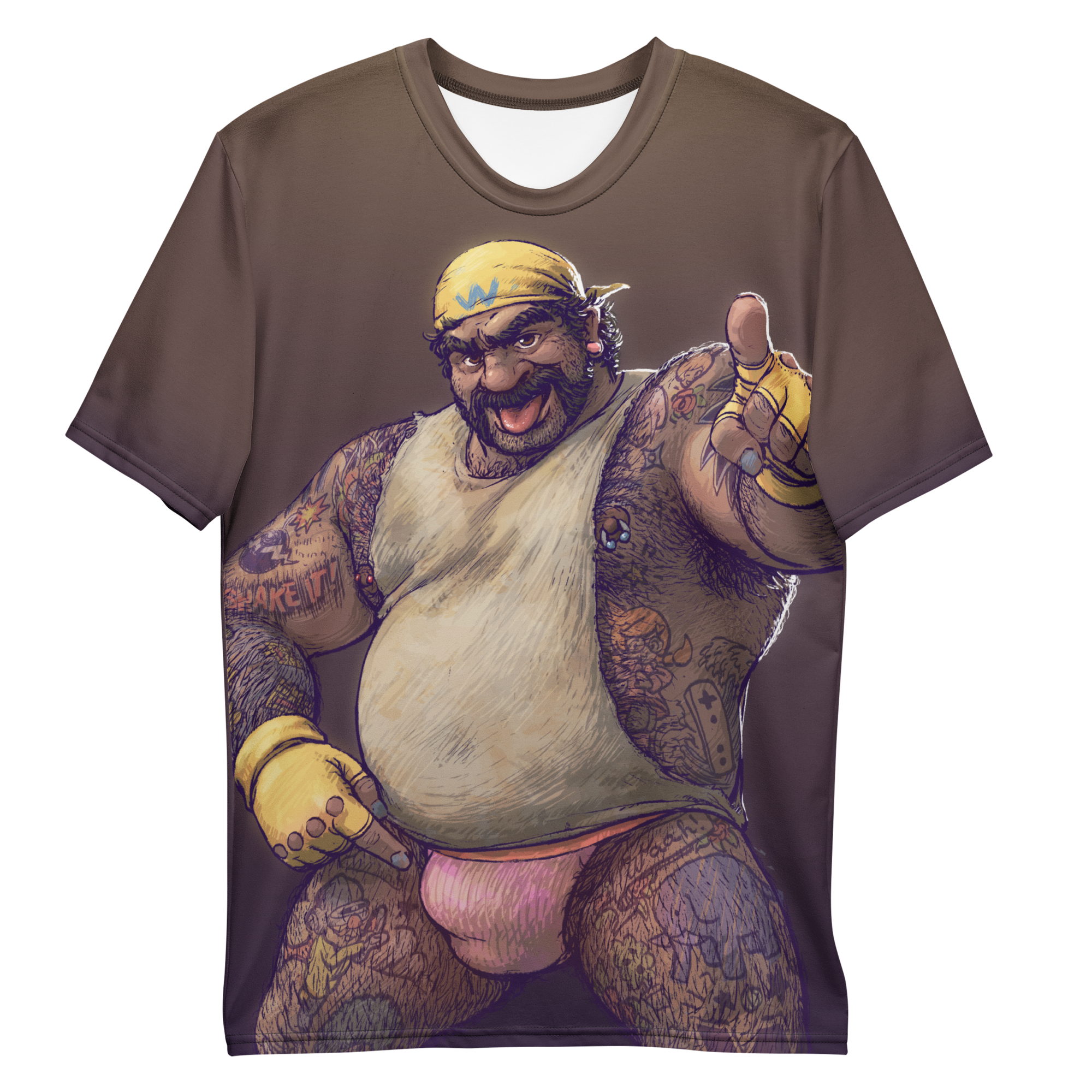 Wario All Over T-Shirt 1