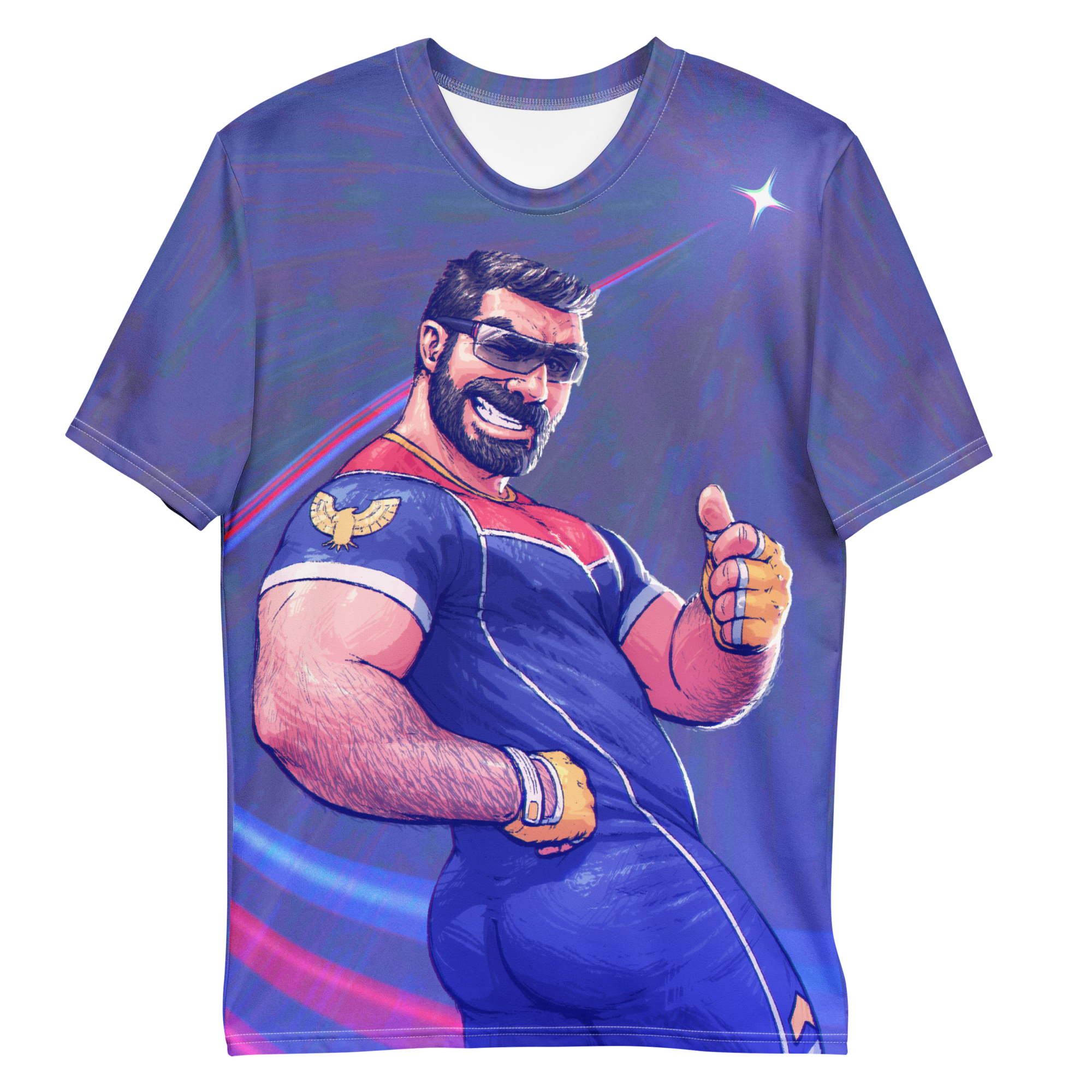 Captain Falcon All Over T-Shirt 1