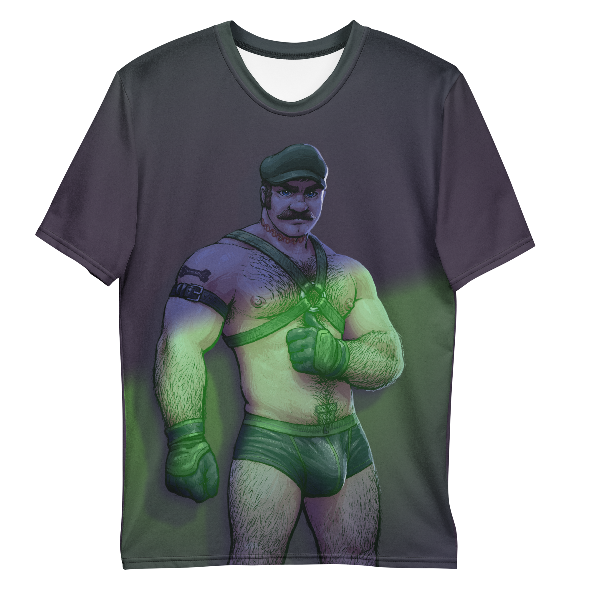 Luigi All Over T-Shirt 1