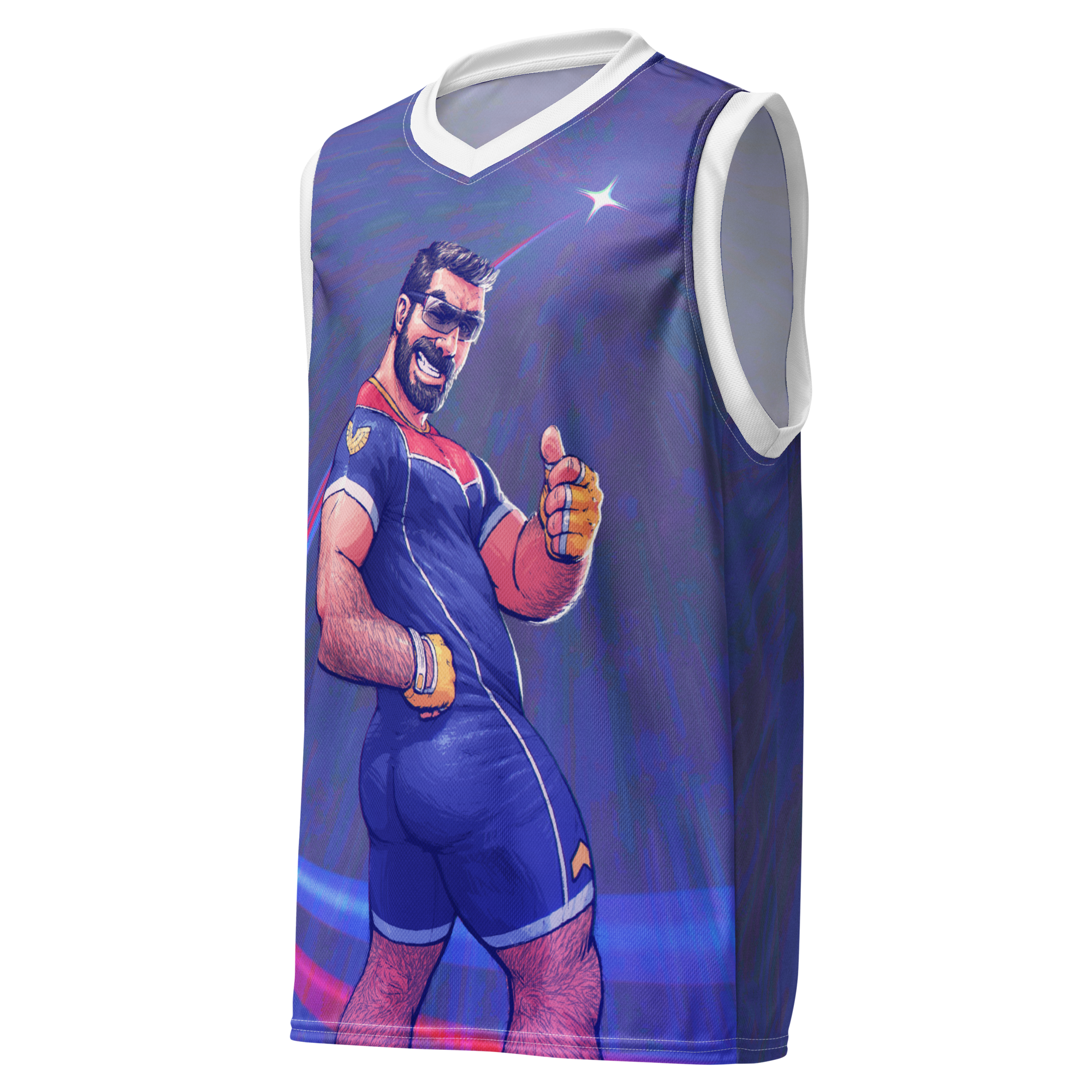 Captain Falcon Basketball Jersey 1