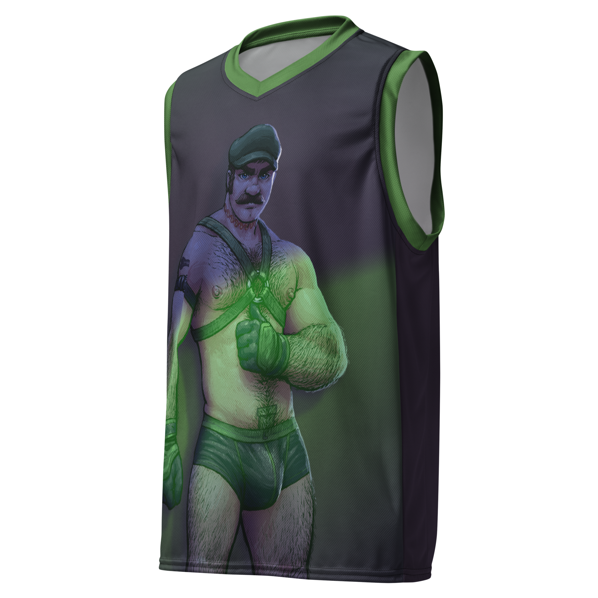 Luigi Basketball Jersey 1
