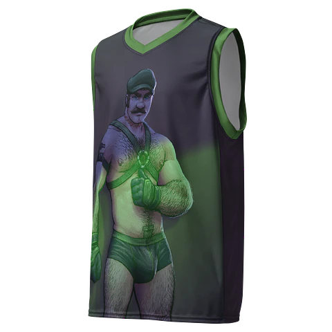 Luigi Basketball Jersey