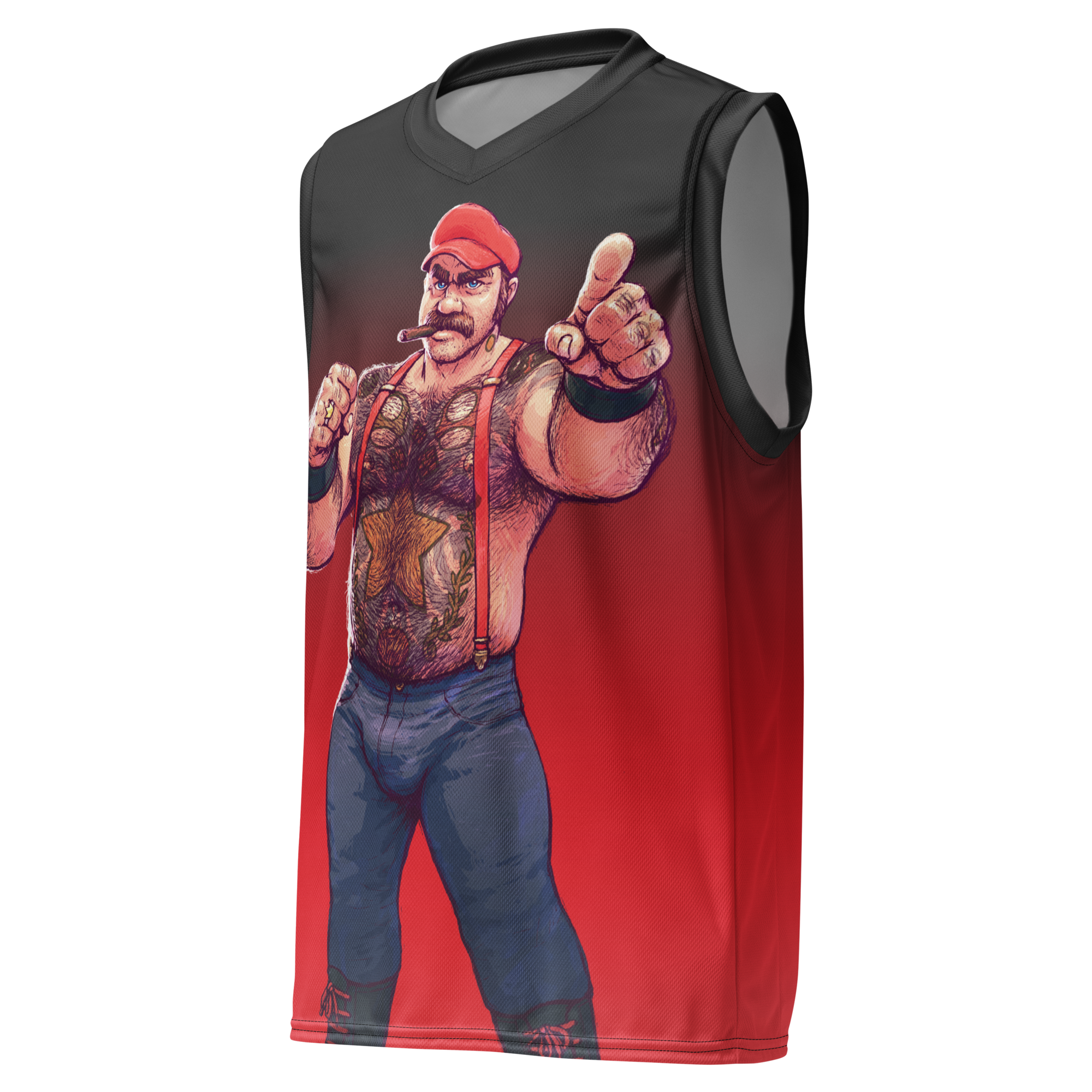 Mario Basketball Jersey 1