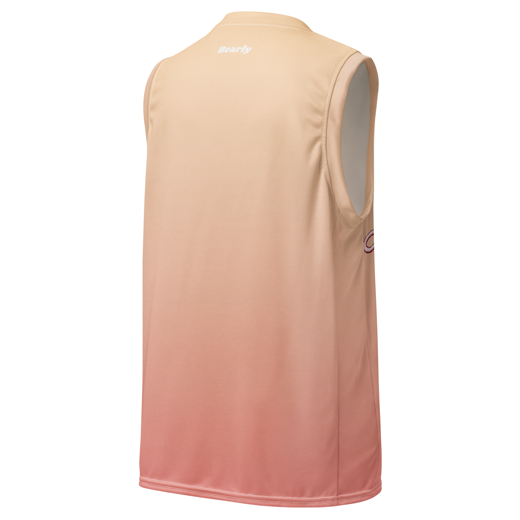 Peach Basketball Jersey 2