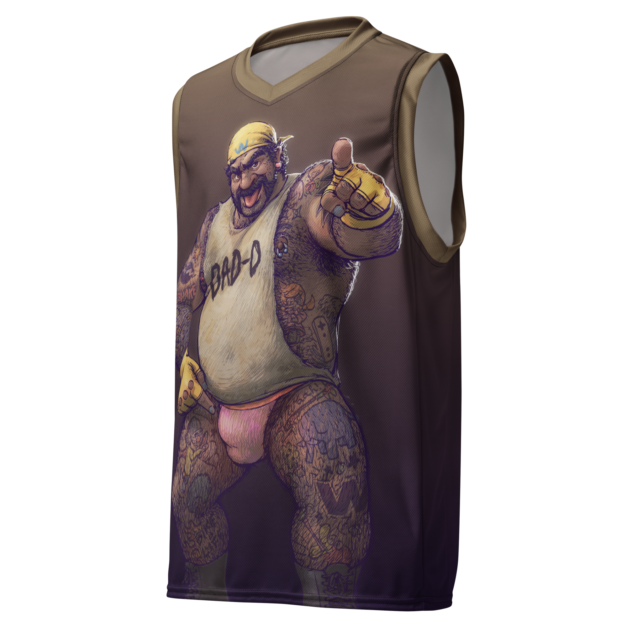 Wario Basketball Jersey 1