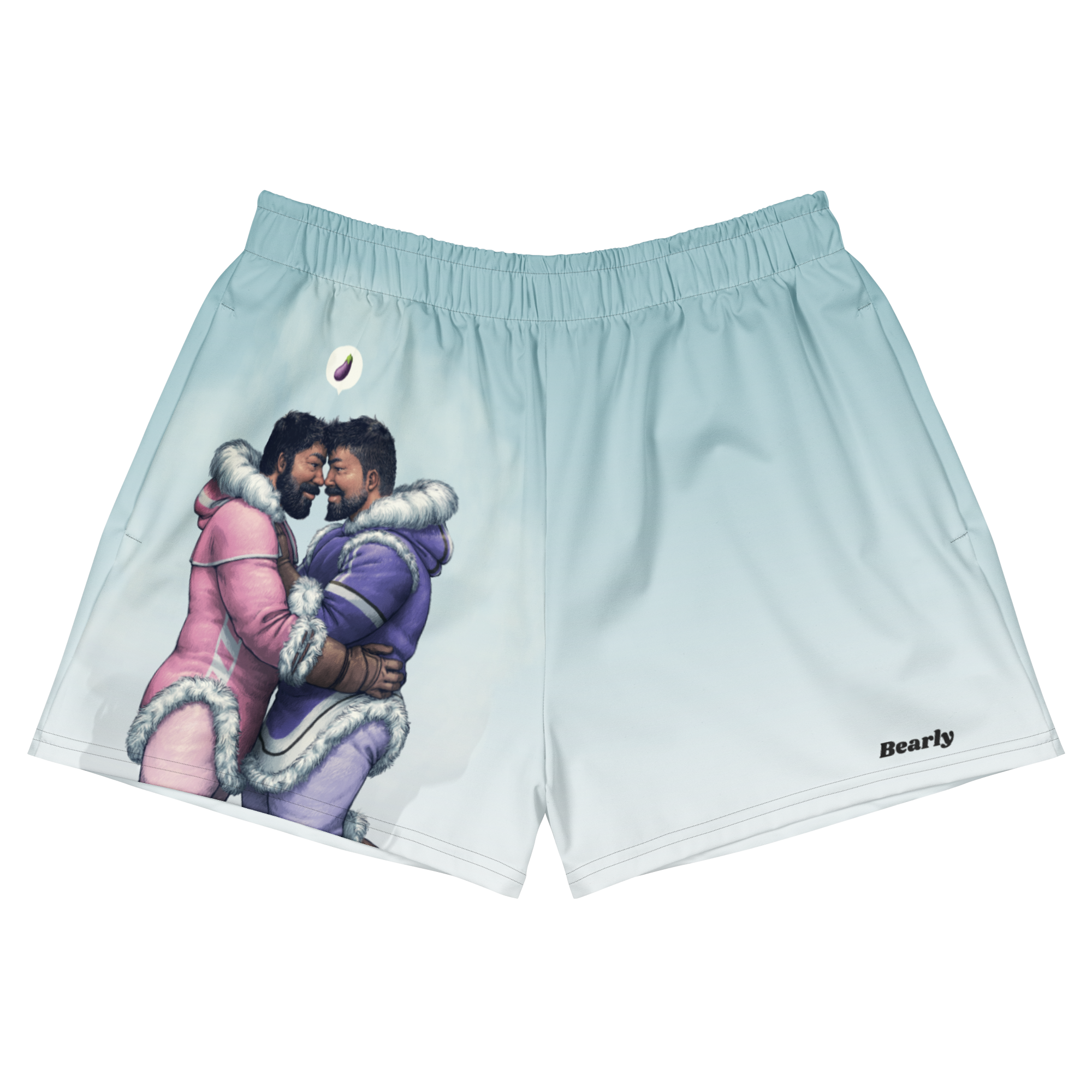 Ice Climbers Athletic Shorts 2