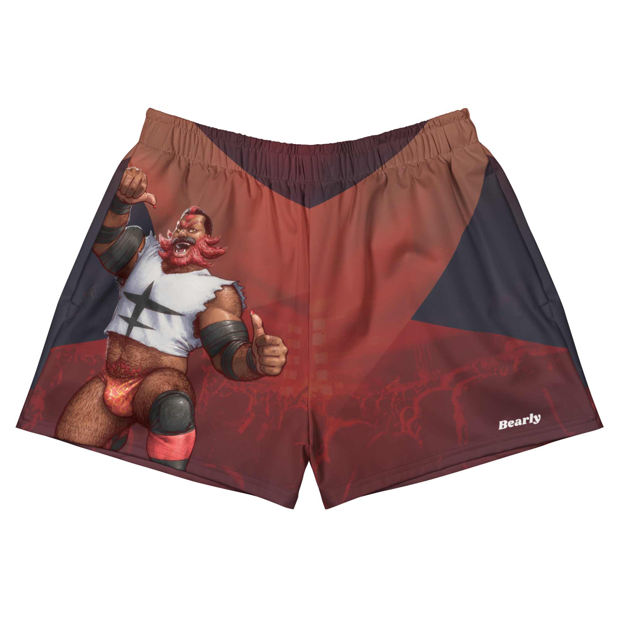 Incineroar Athletic Shorts 2