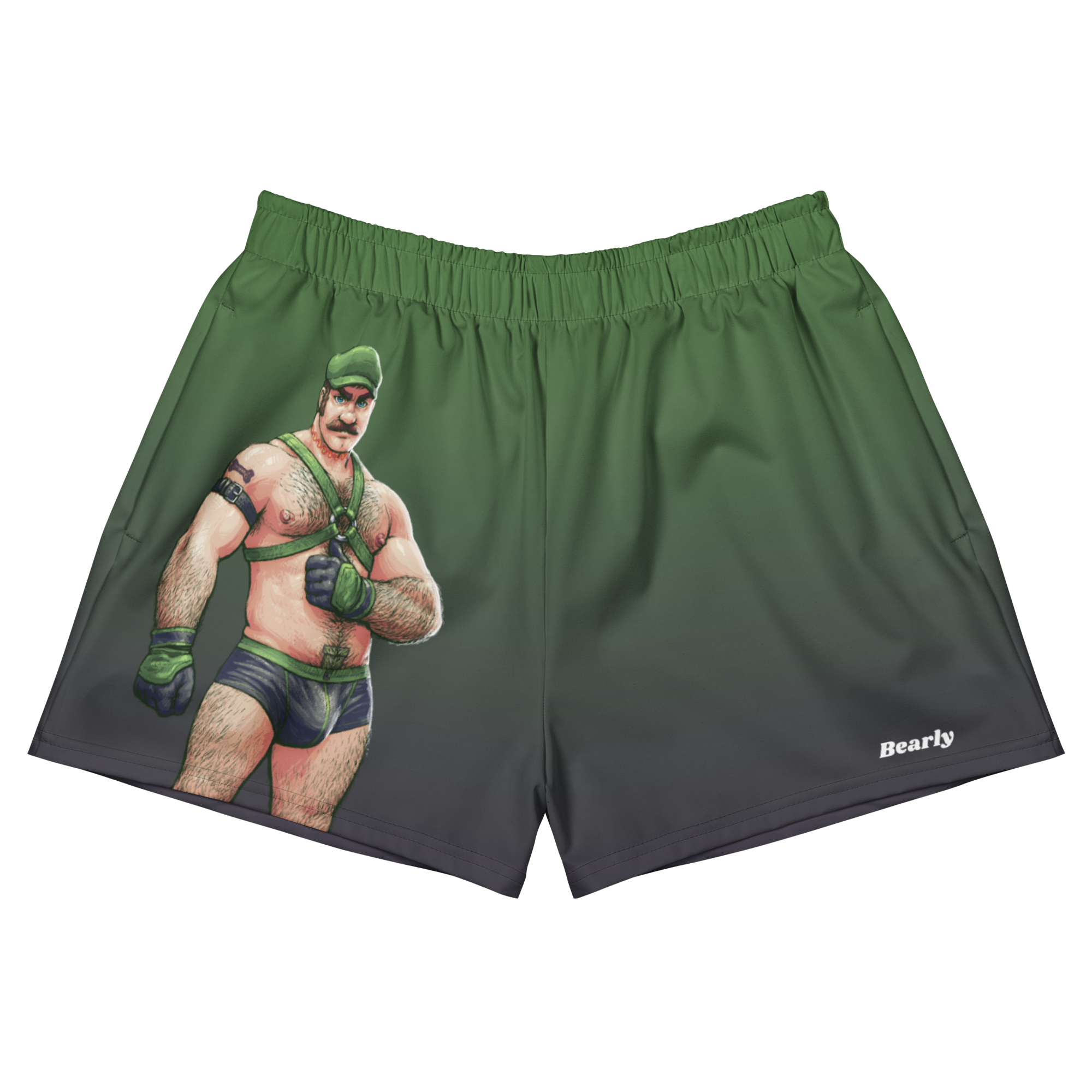 Luigi Athletic Shorts 2