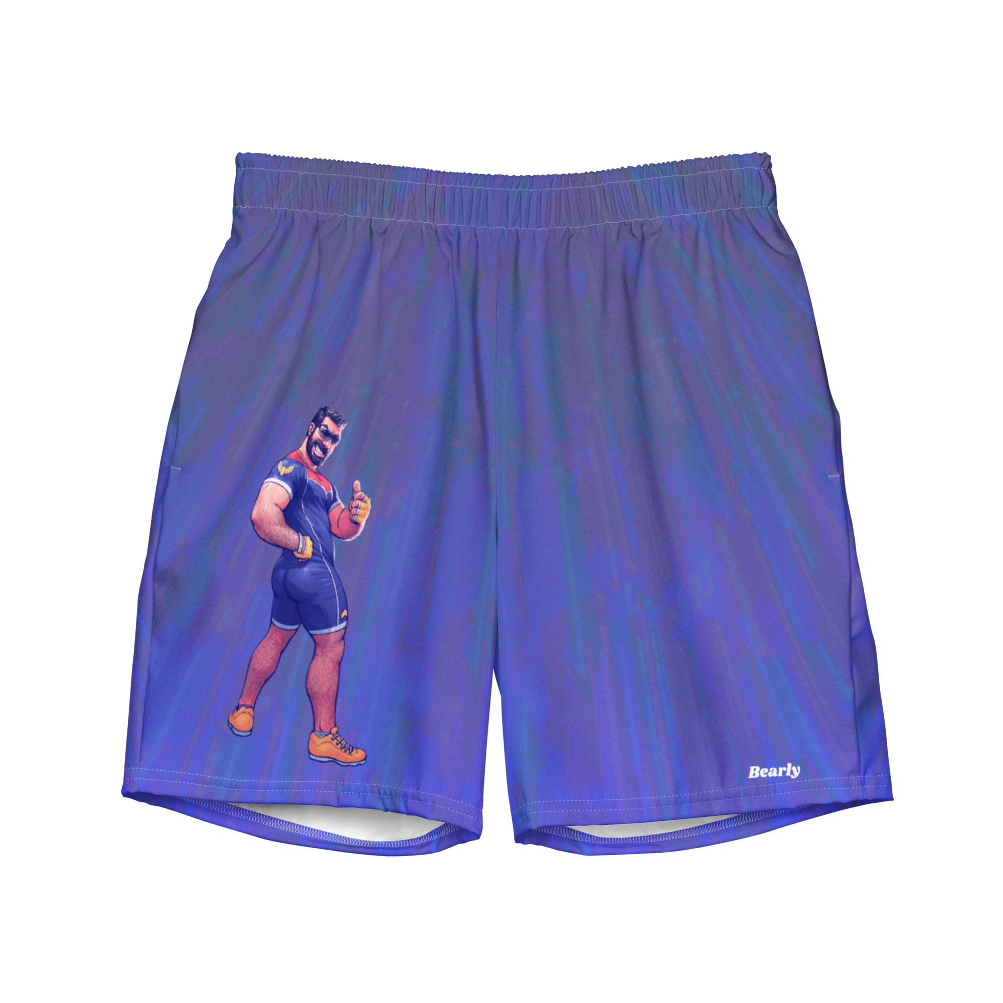 Captain Falcon Swim Trunks 2