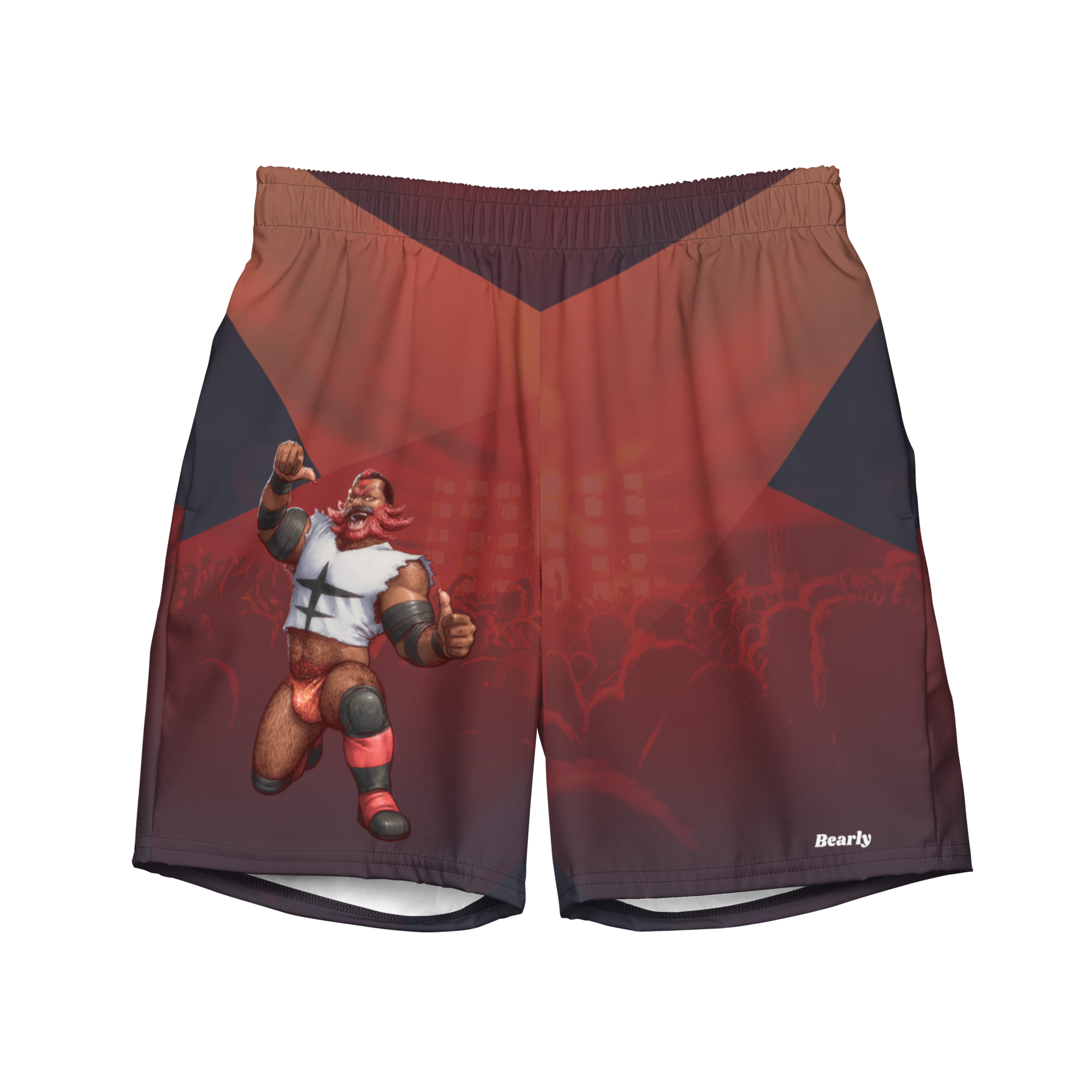 Incineroar Swim Trunks 2