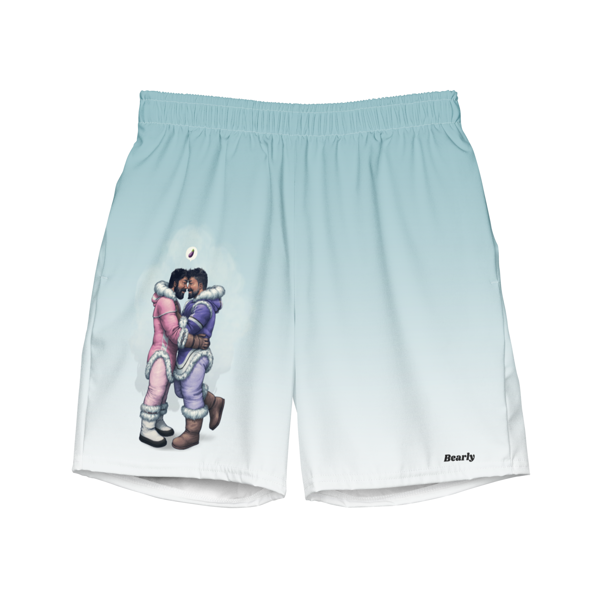 Ice Climbers Swim Trunks 2