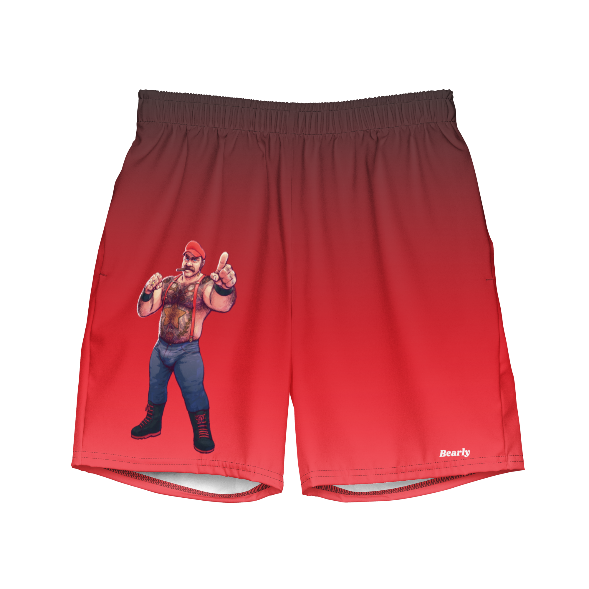 Mario Swim Trunks 2