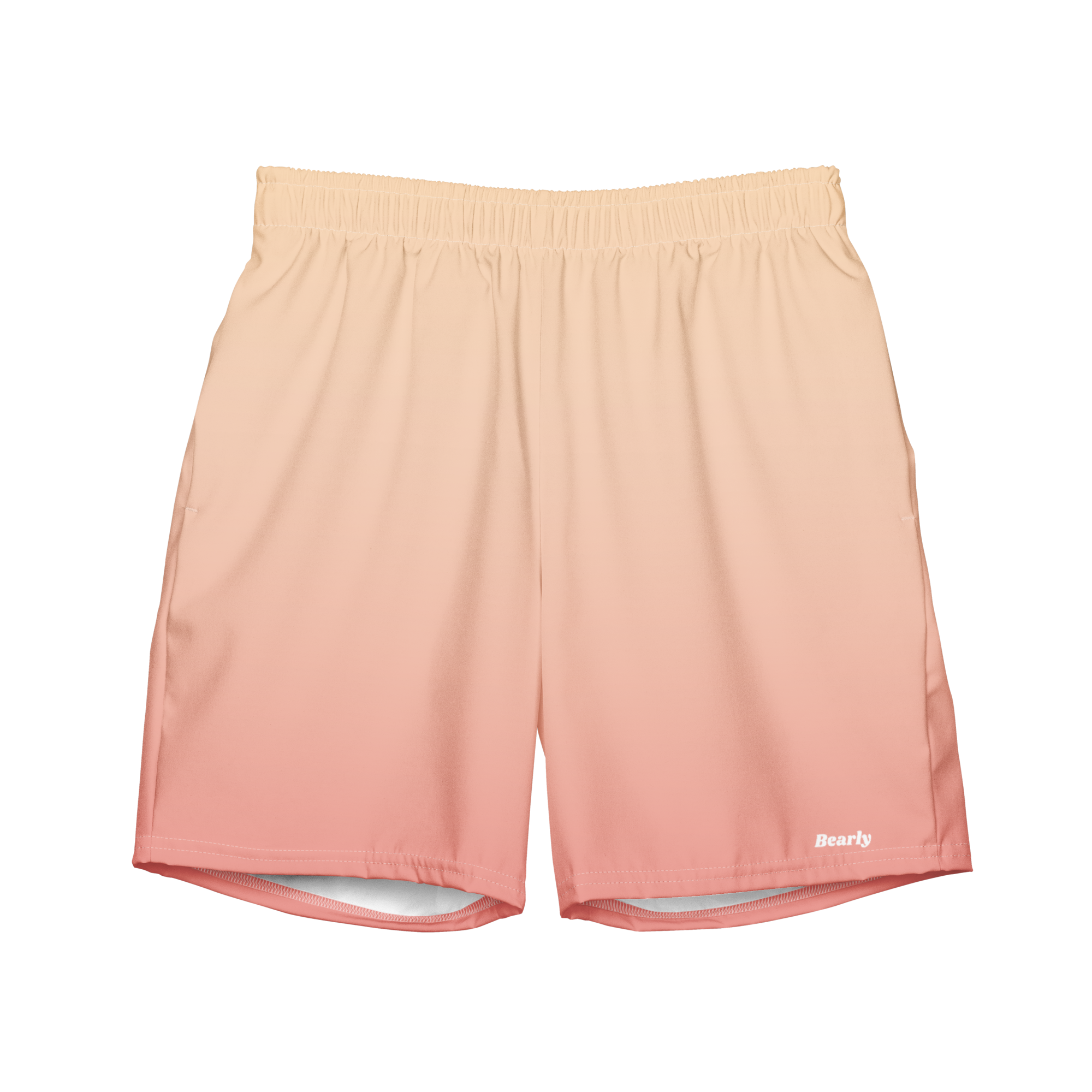 Peach Swim Trunks 1