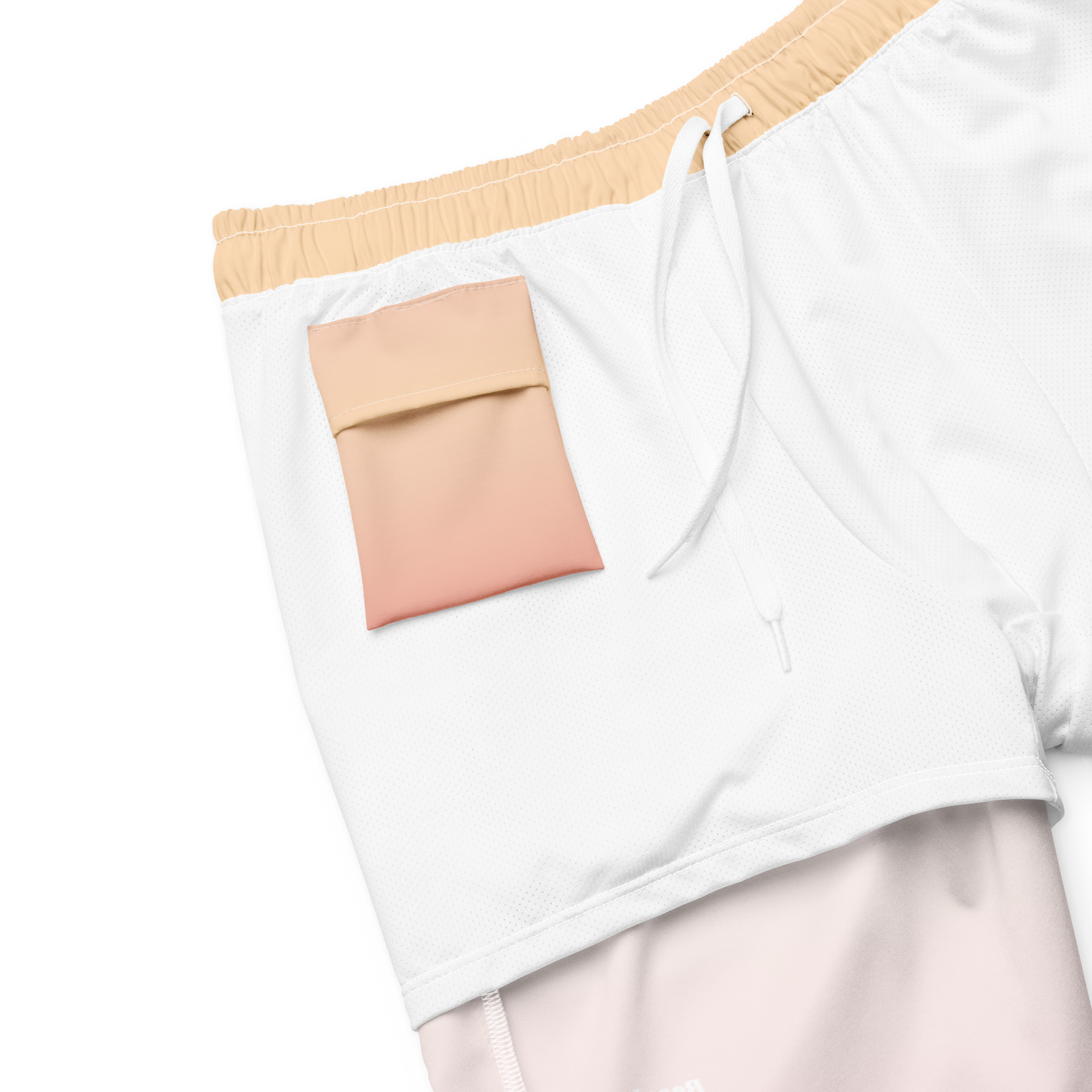 Peach Swim Trunks 5