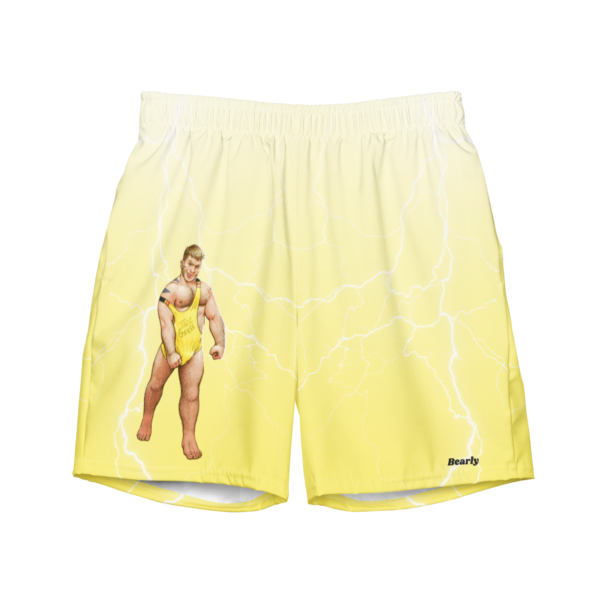 Pikachu Swim Trunks 2