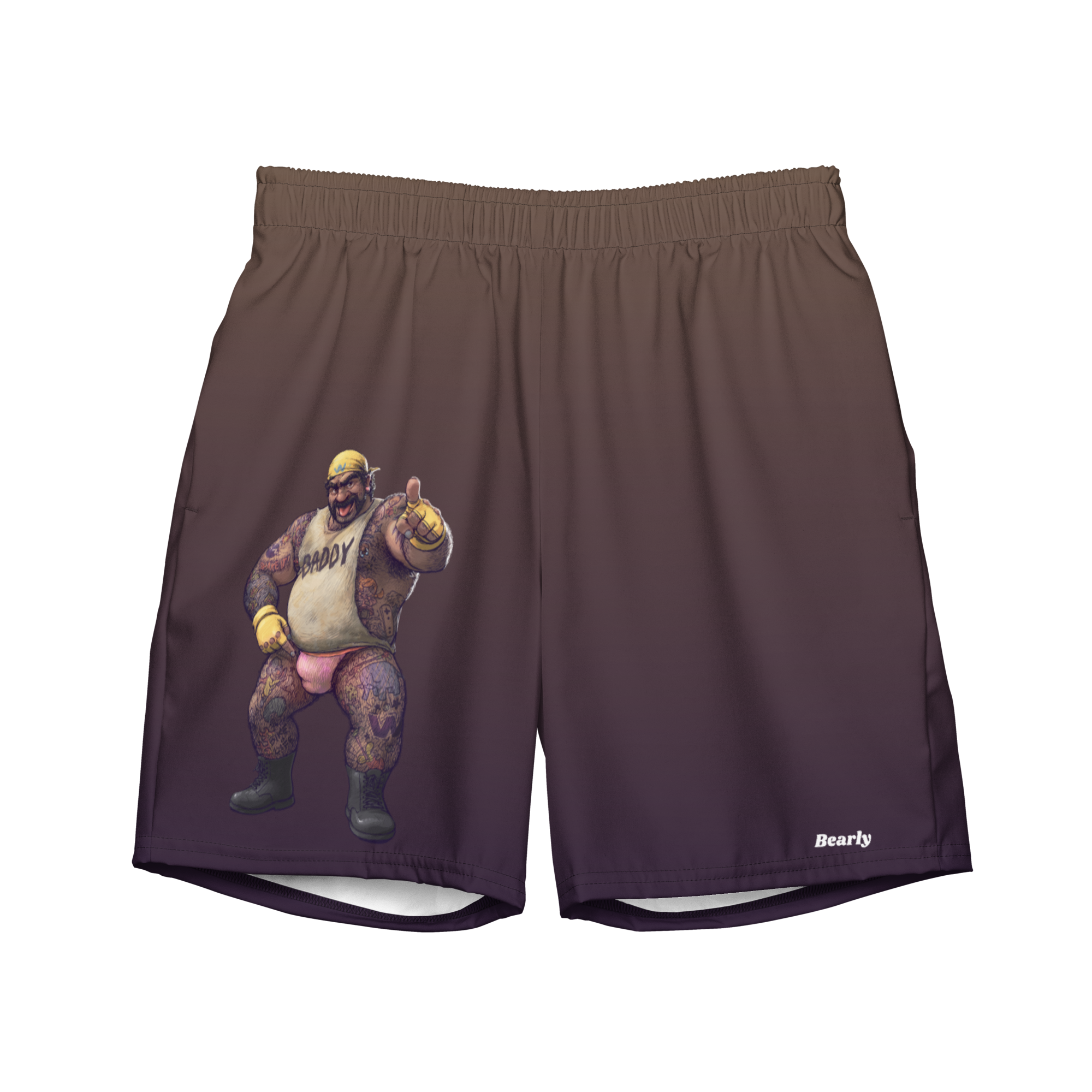 Wario Swim Trunks 2