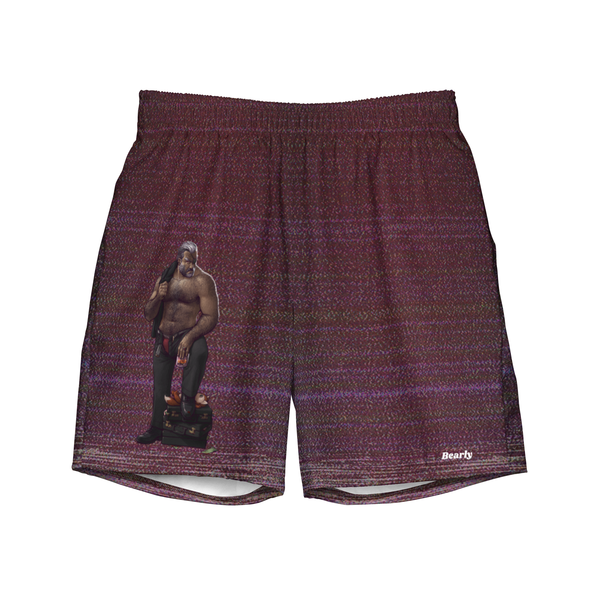 Wolf Swim Trunks 2