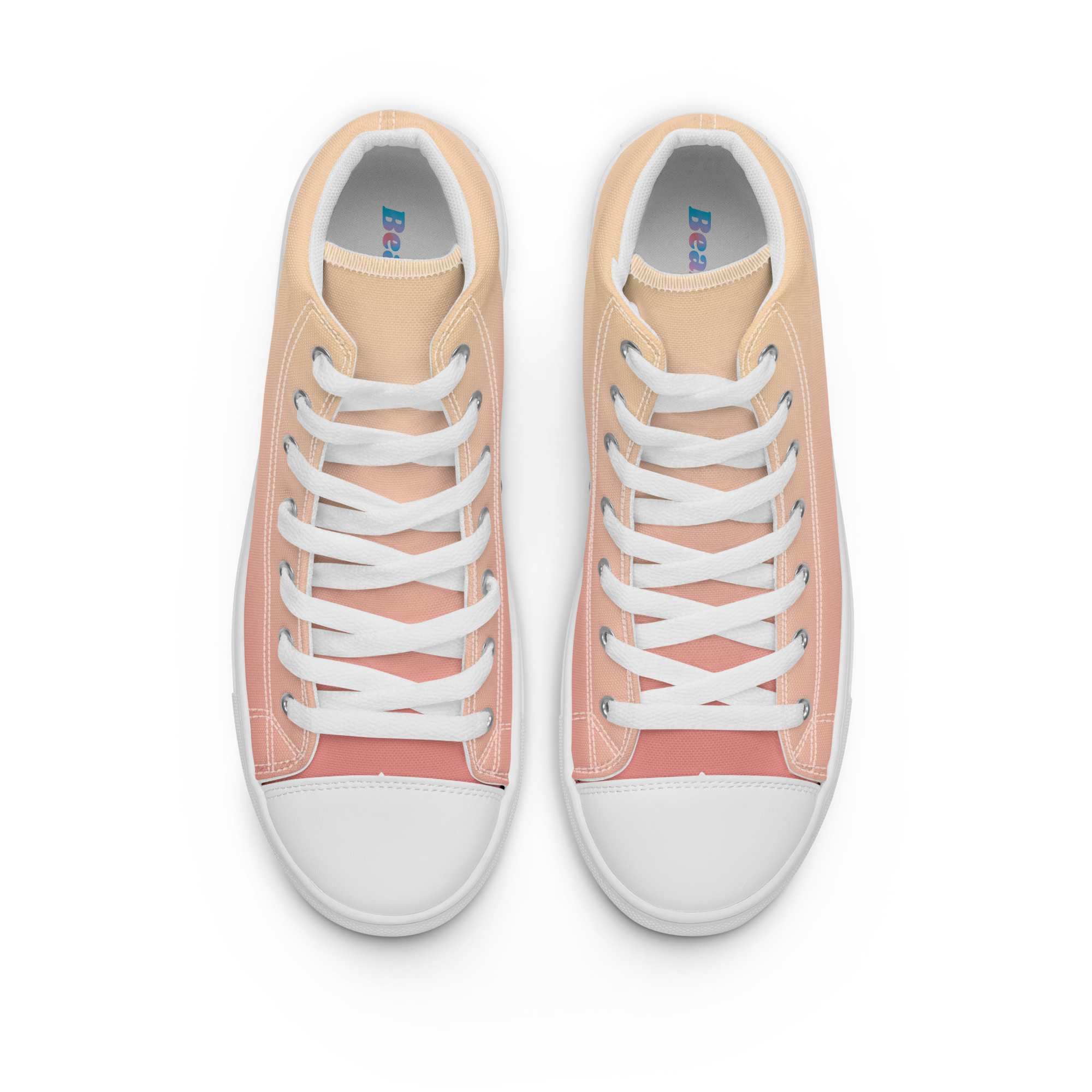 Peach High Tops 2