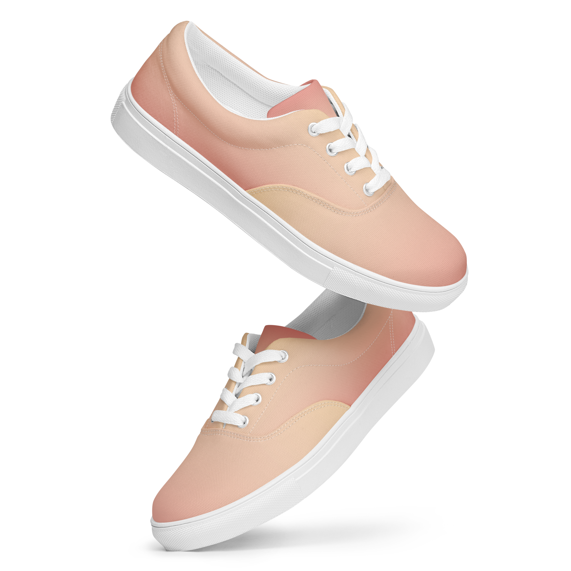 Peach Lace-Ups 1