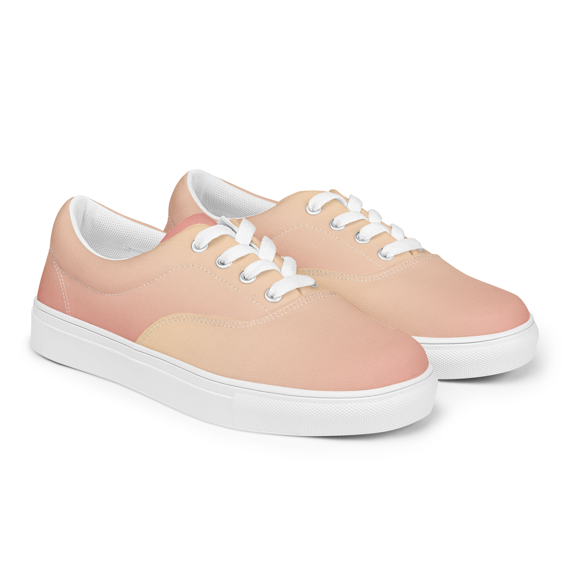 Peach Lace-Ups 3