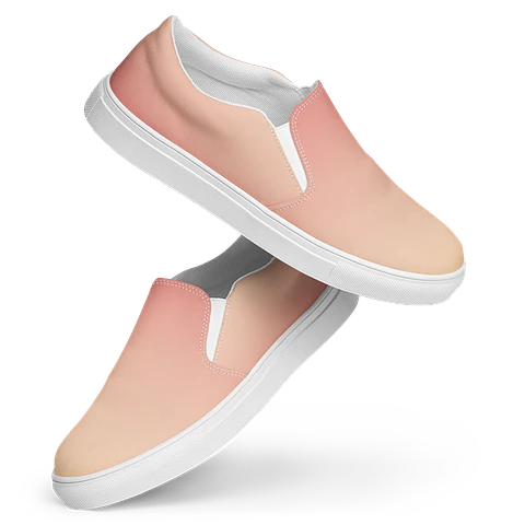 Peach Slip-Ons