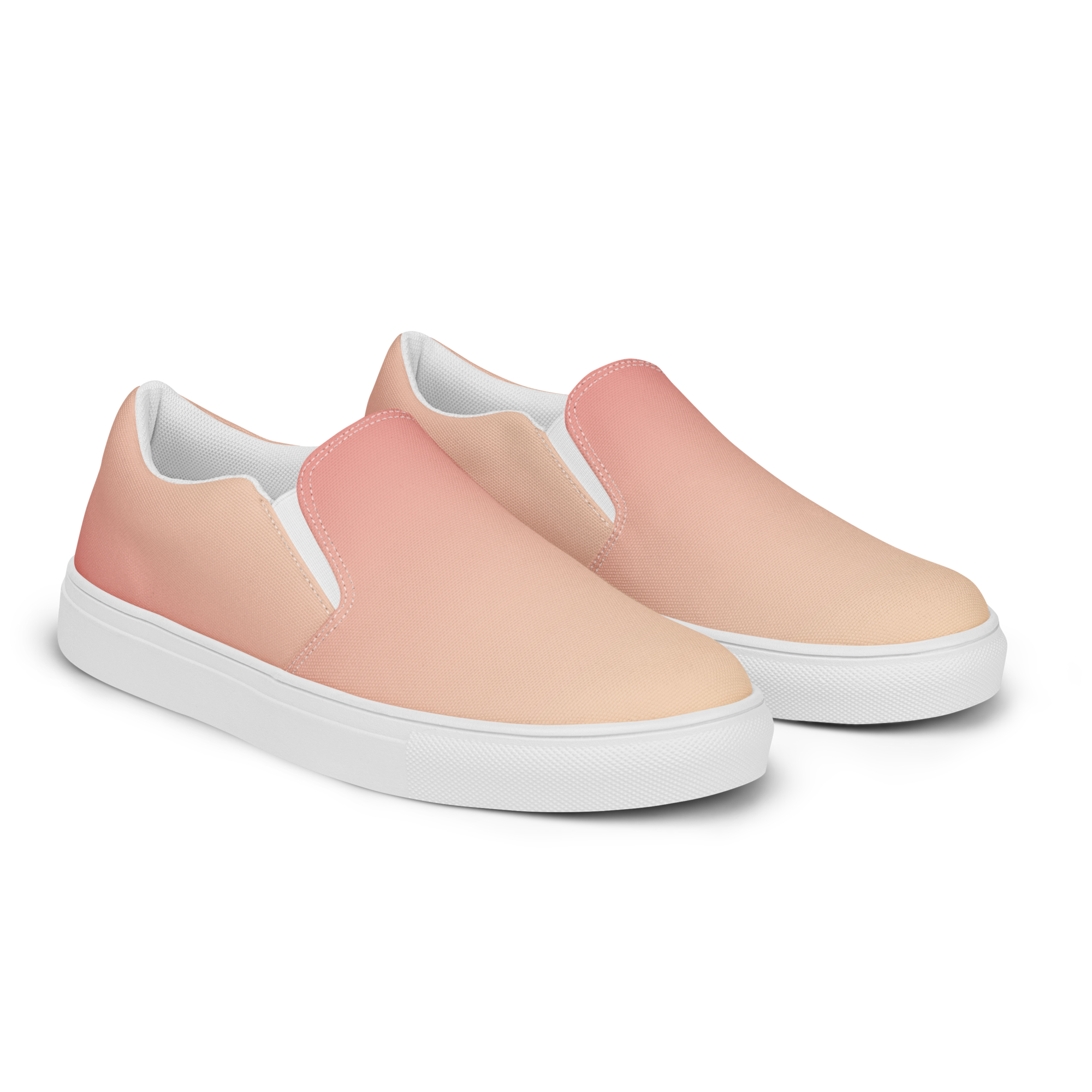 Peach Slip-Ons 3