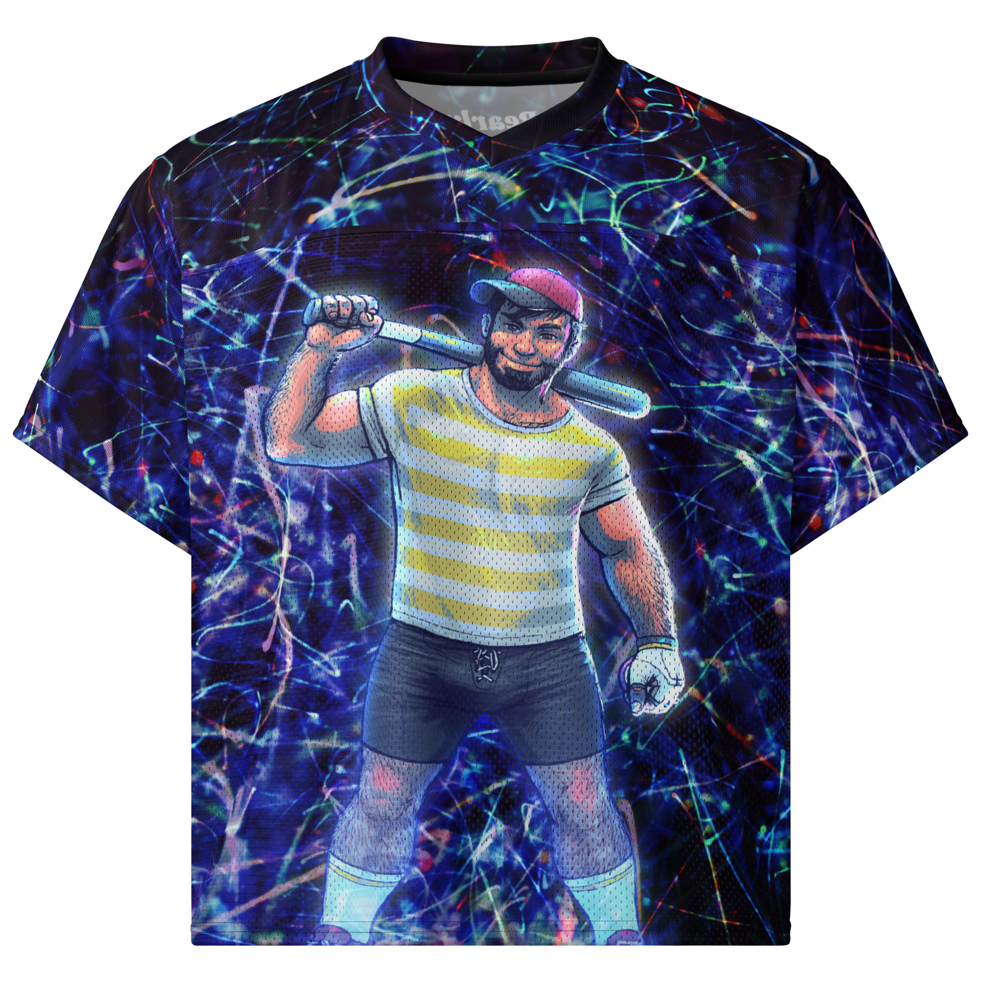 Ness All Over Boxy Football Jersey 1