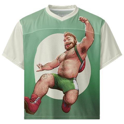 Yoshi All Over Boxy Football Jersey