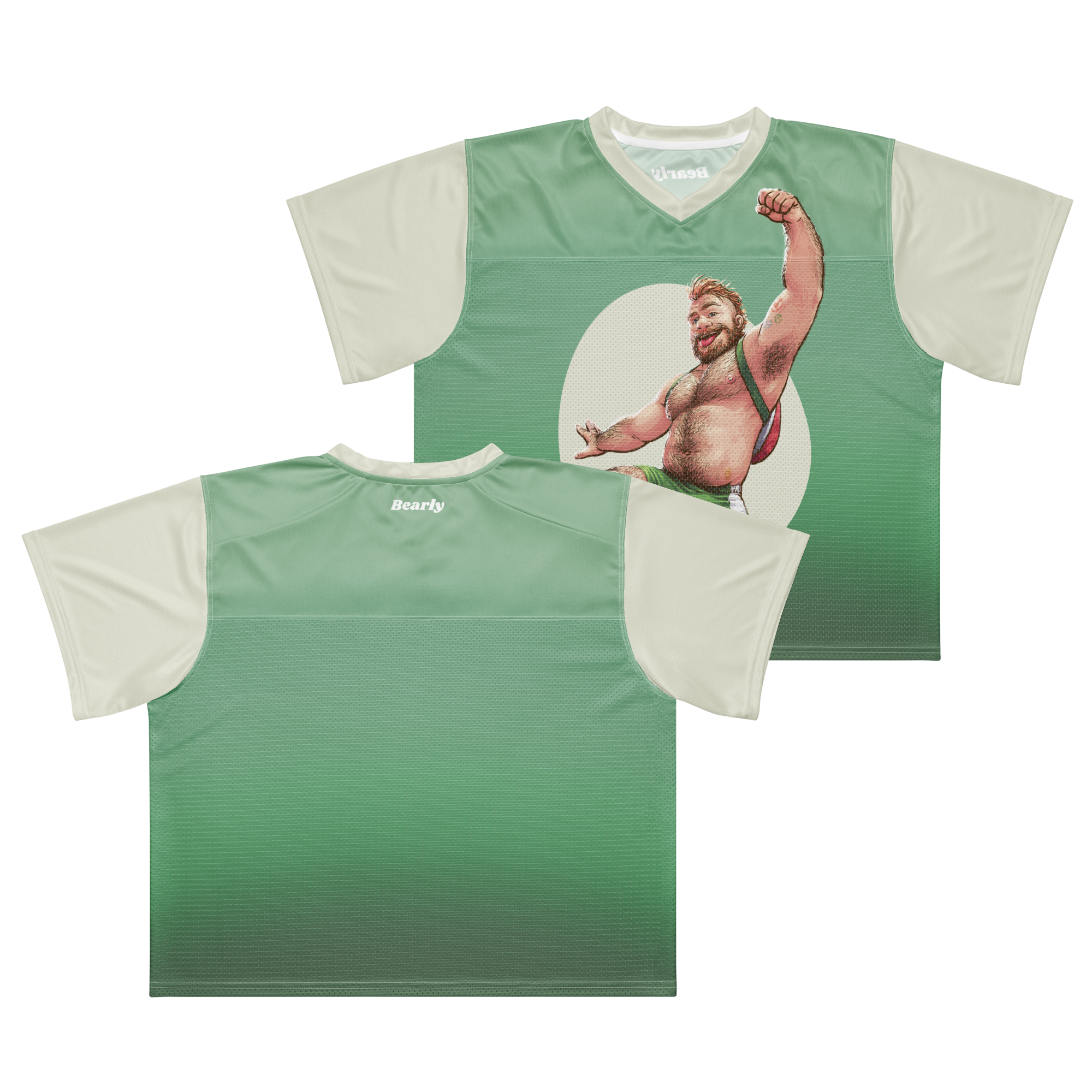 Yoshi All Over Boxy Football Jersey 4