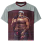 Wolf All Over Boxy Football Jersey - thumbnail 1
