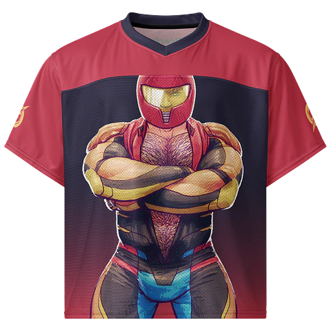 Samus All Over Boxy Football Jersey