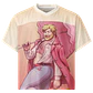 Peach All Over Boxy Football Jersey - thumbnail 1