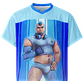 Mega Man All Over Boxy Football Jersey - thumbnail 1