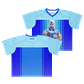 Mega Man All Over Boxy Football Jersey - thumbnail 4