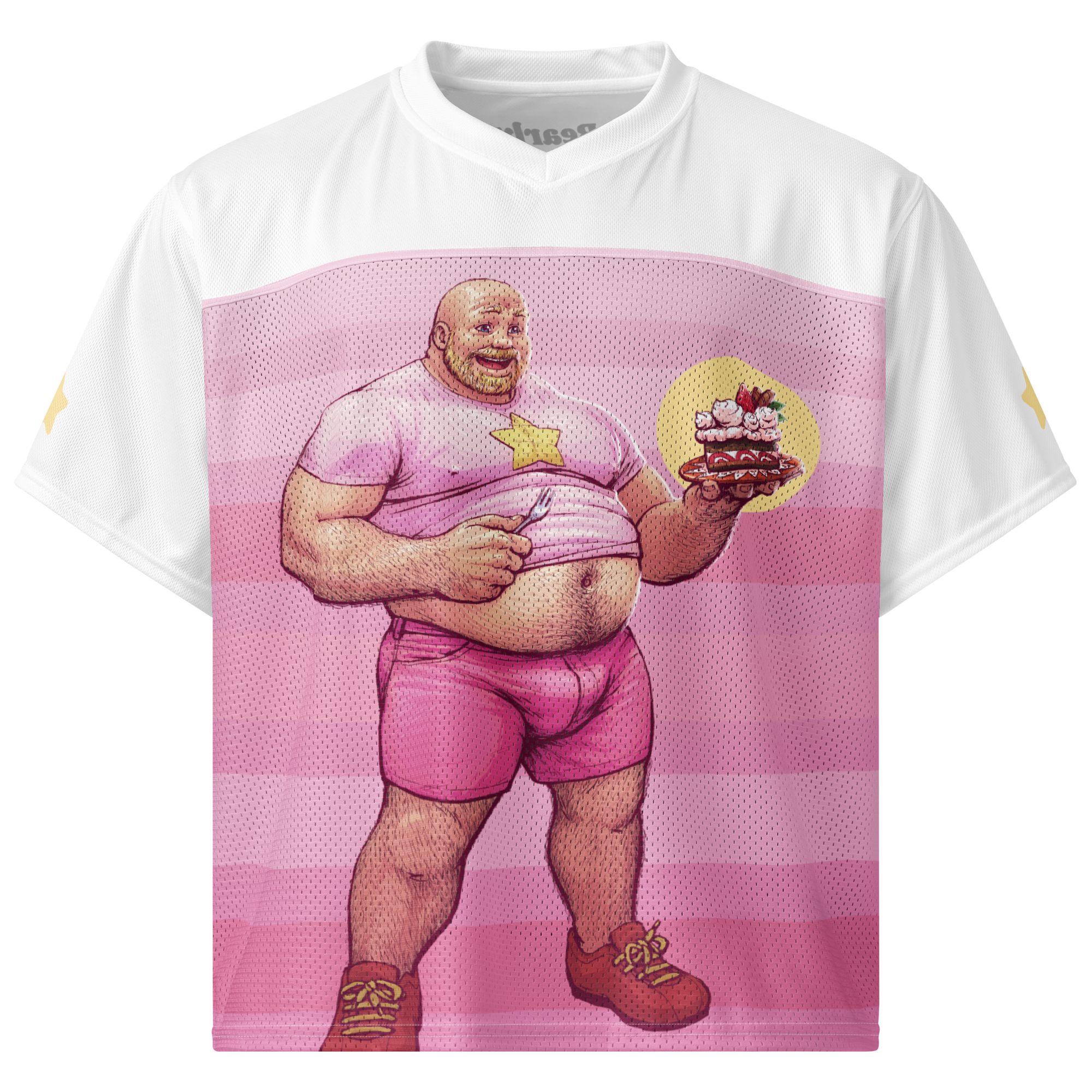 Kirby All Over Boxy Football Jersey 1