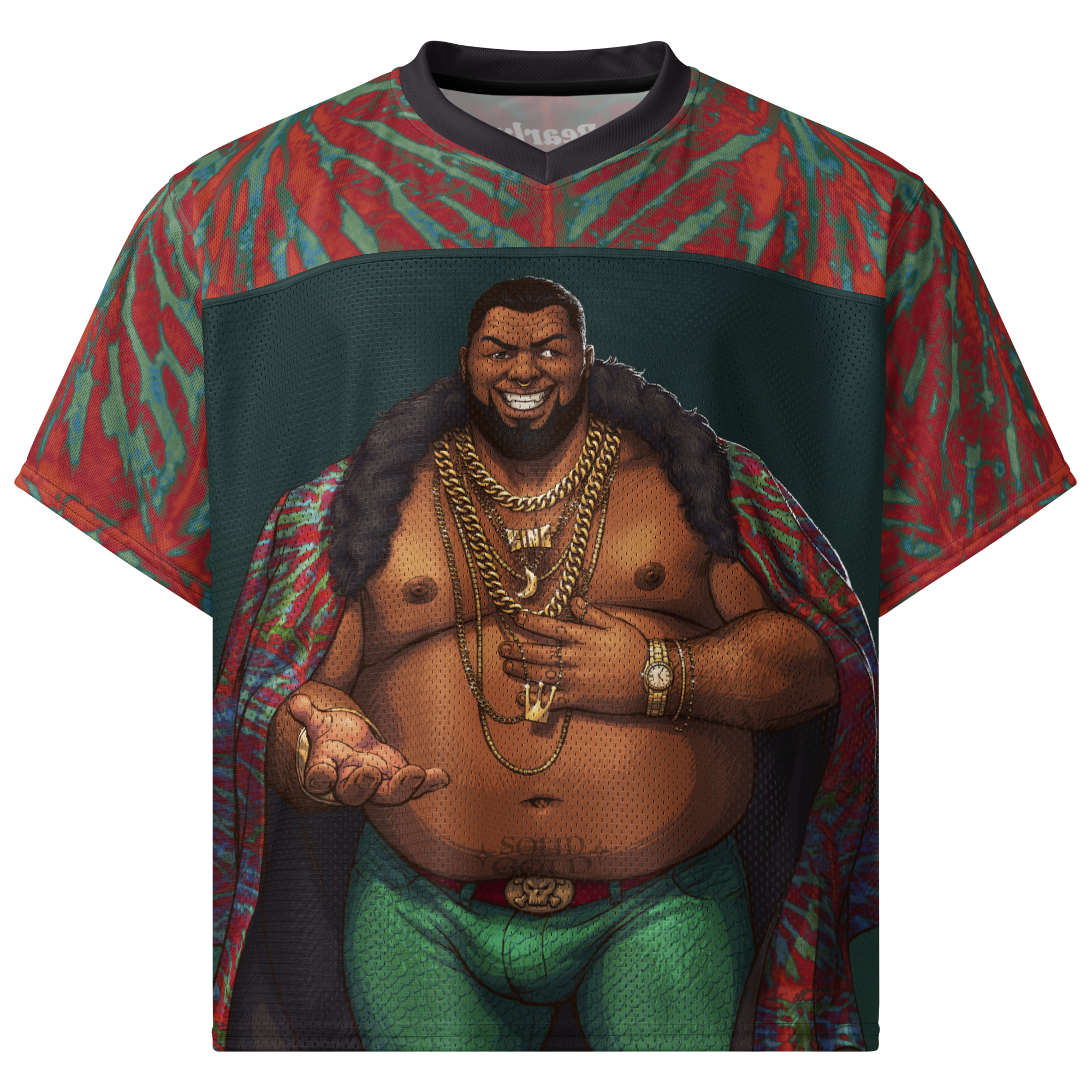 King K. Rool All Over Boxy Football Jersey 1