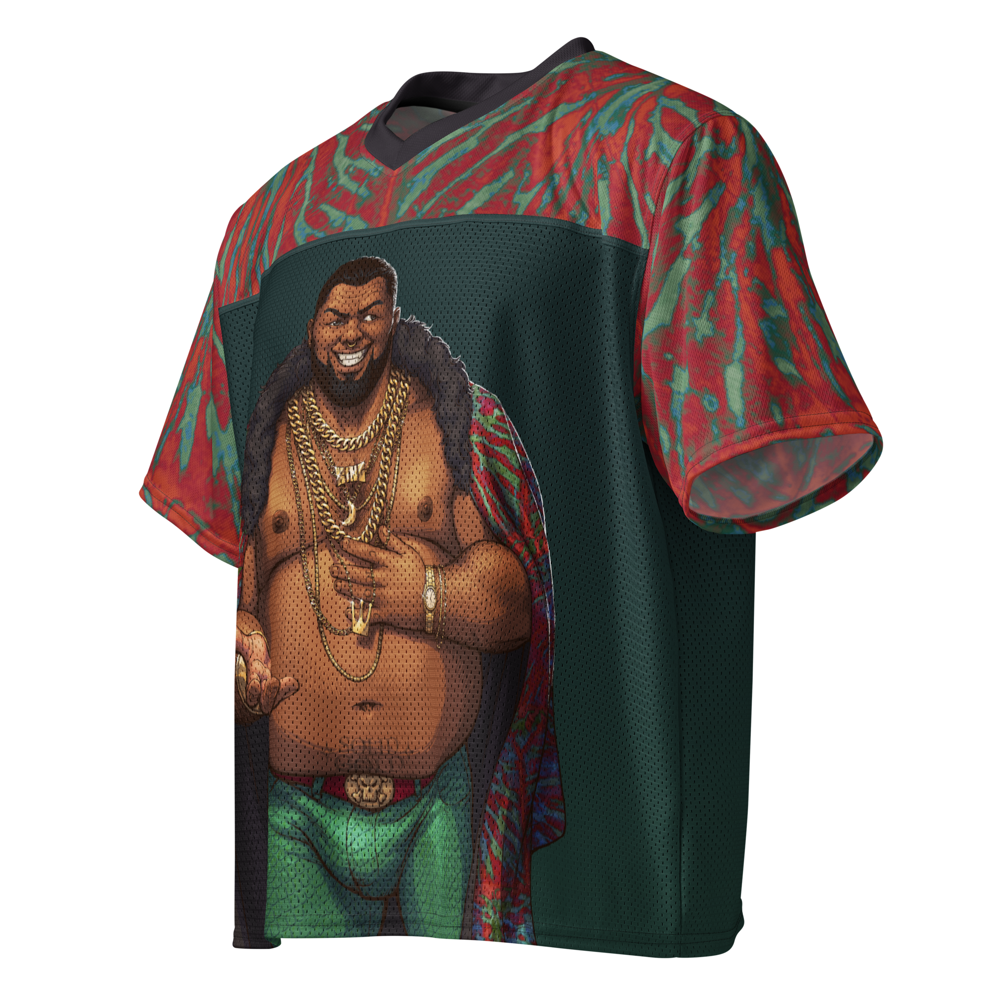 King K. Rool All Over Boxy Football Jersey 2