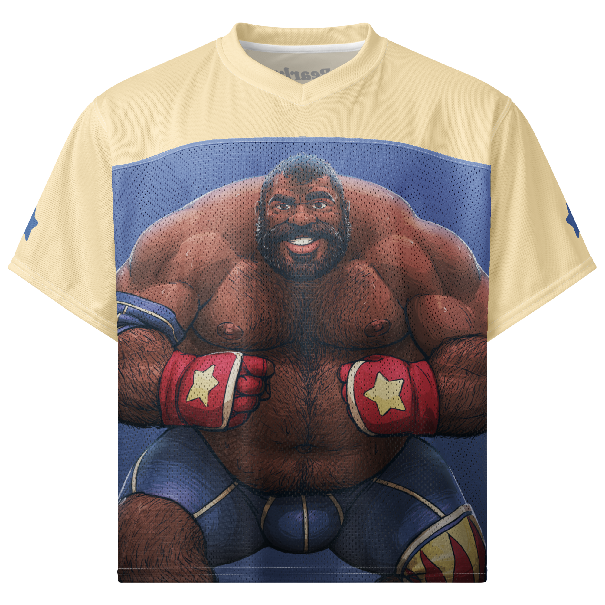 King DeDeDe All Over Boxy Football Jersey 1