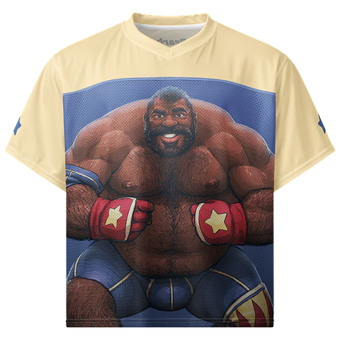 King DeDeDe All Over Boxy Football Jersey
