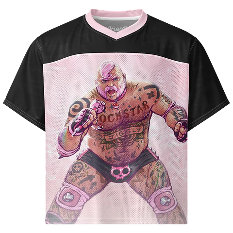 Jigglypuff All Over Boxy Football Jersey