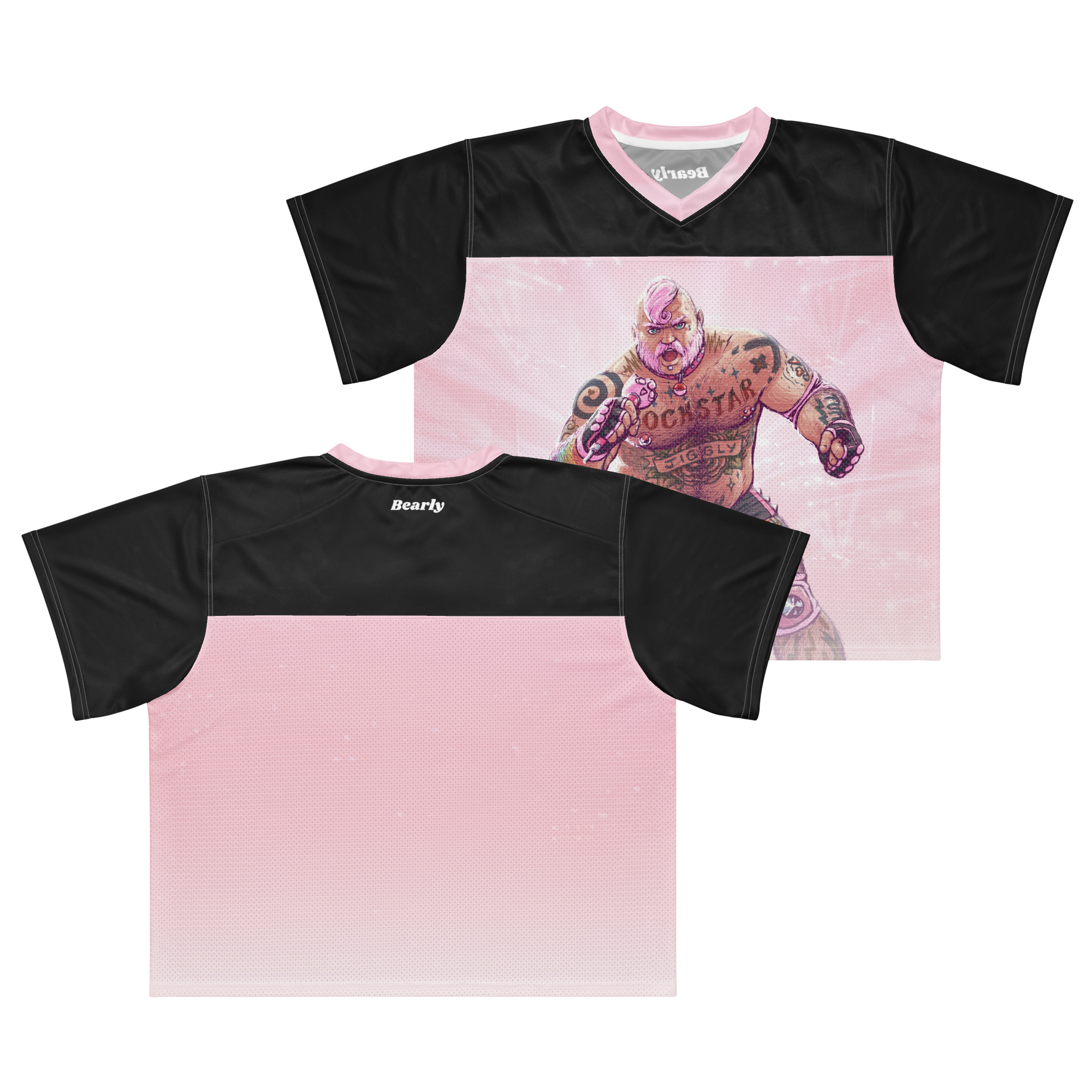 Jigglypuff All Over Boxy Football Jersey 4