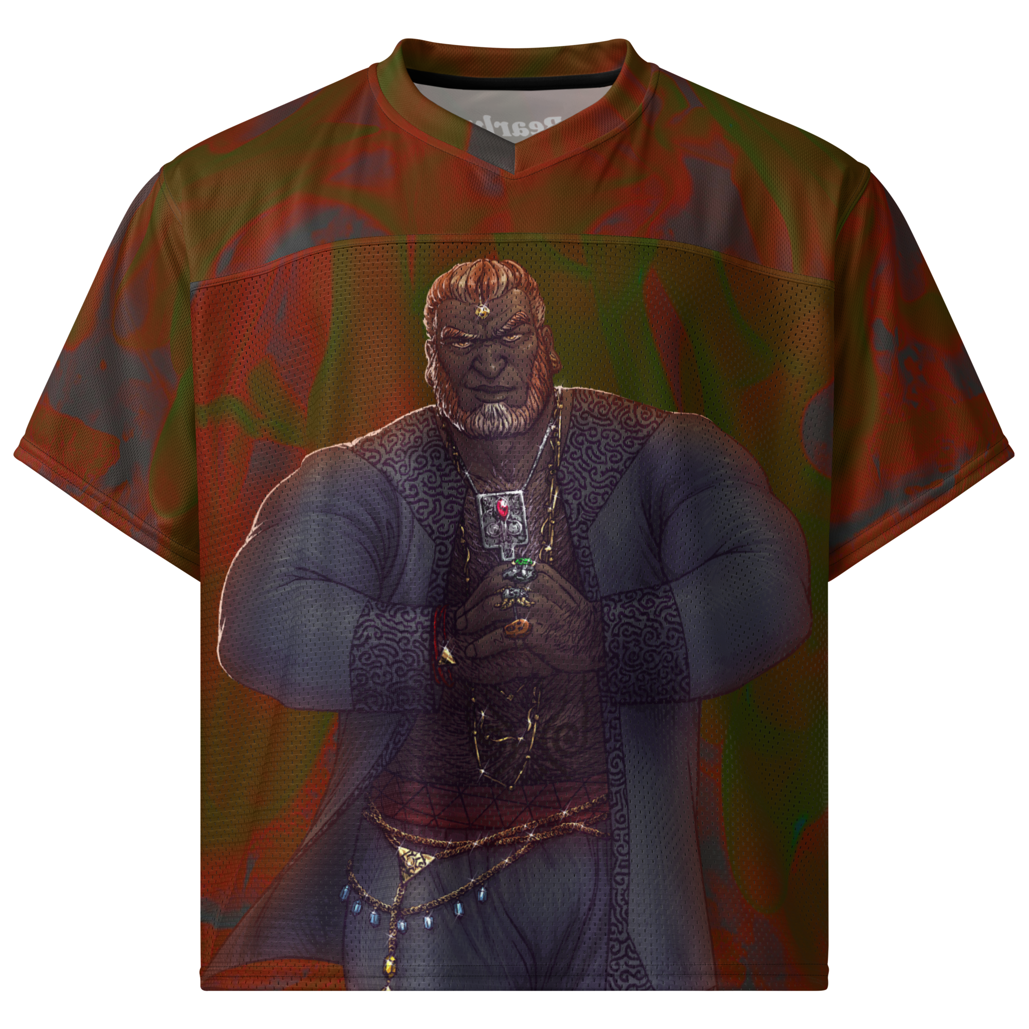 Ganondorf All Over Boxy Football Jersey 1