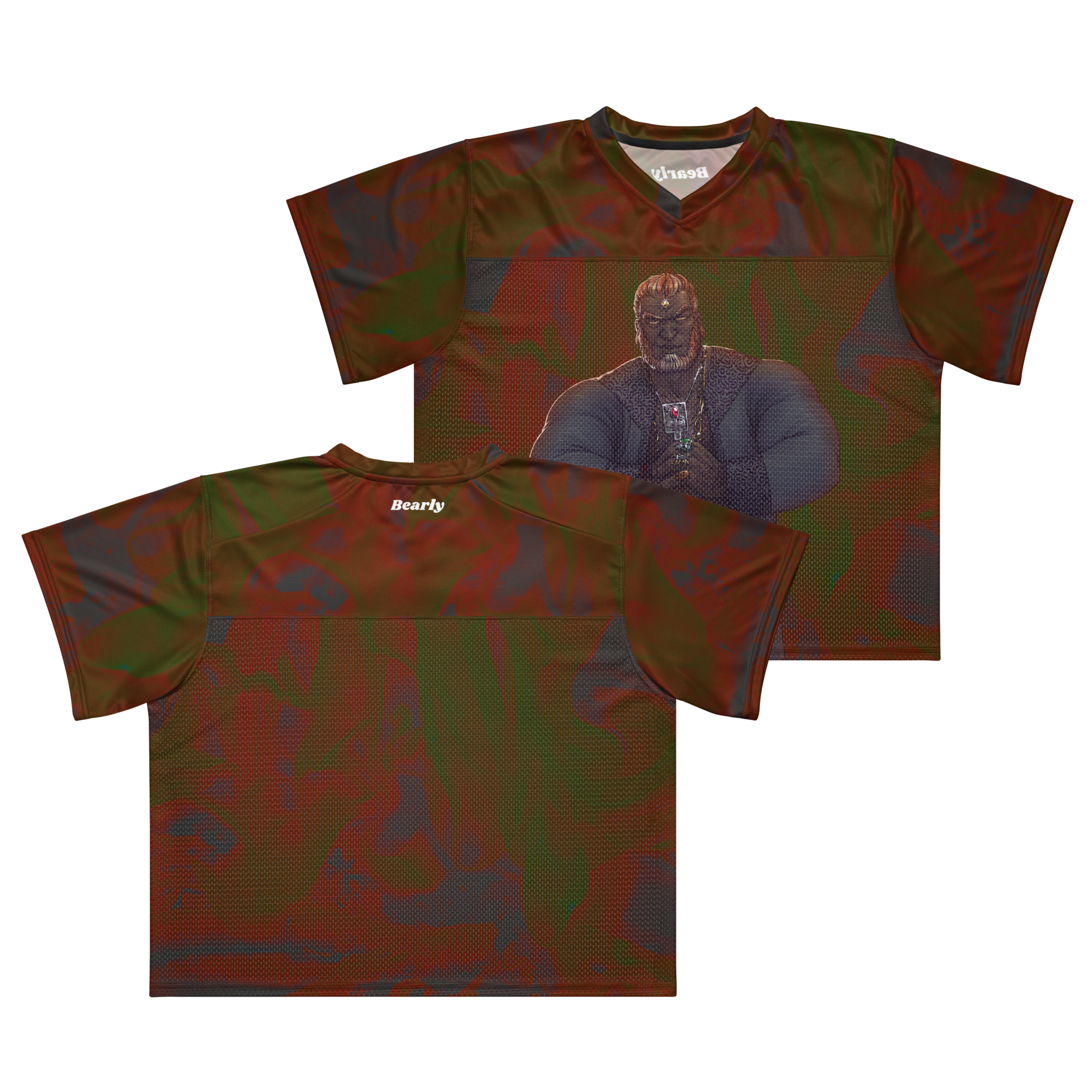 Ganondorf All Over Boxy Football Jersey 4