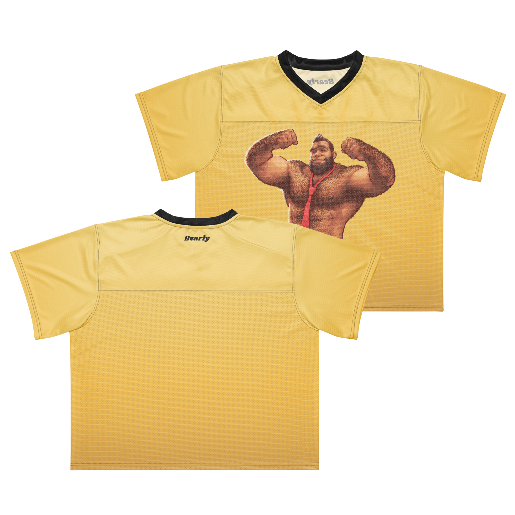Donkey Kong All Over Boxy Football Jersey 4