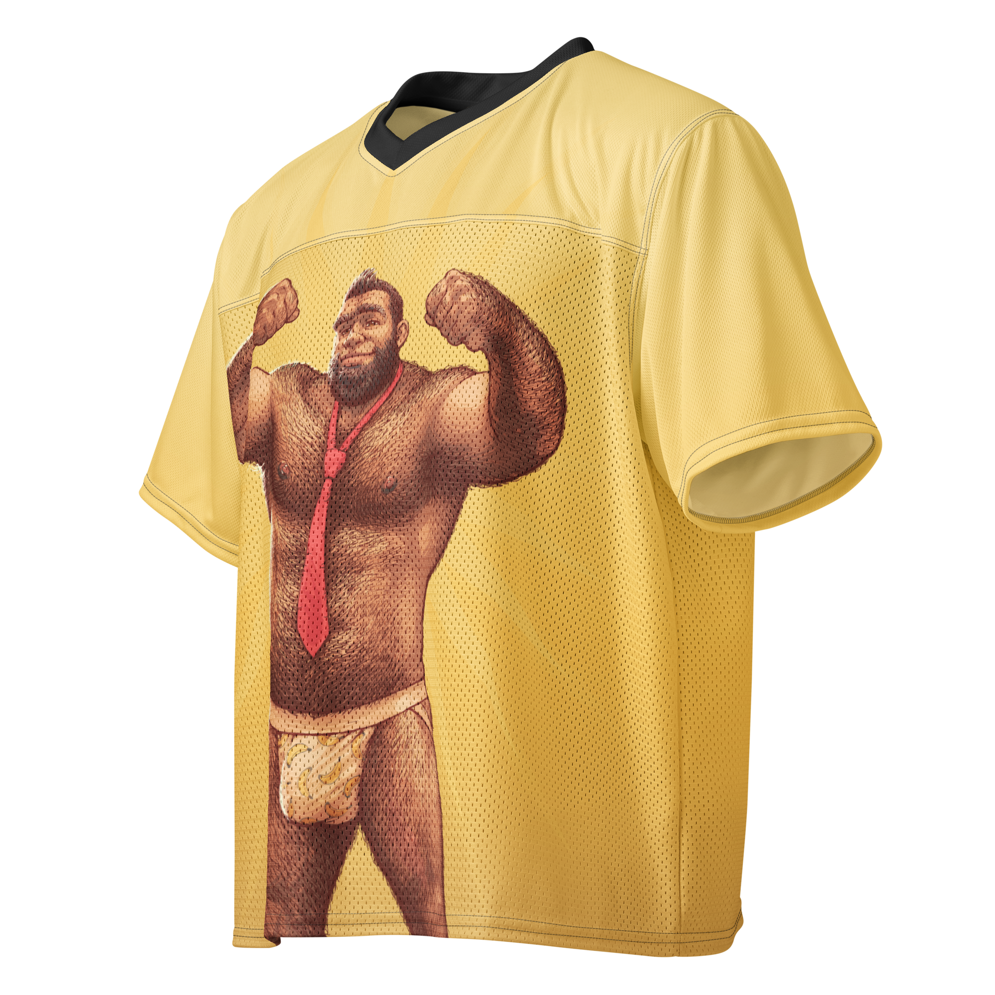 Donkey Kong All Over Boxy Football Jersey 2
