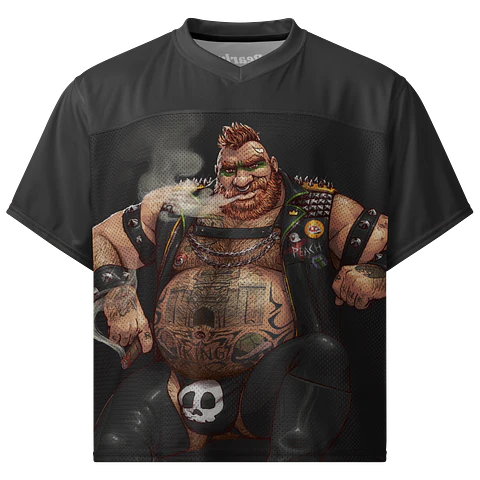 Bowser All Over Boxy Football Jersey
